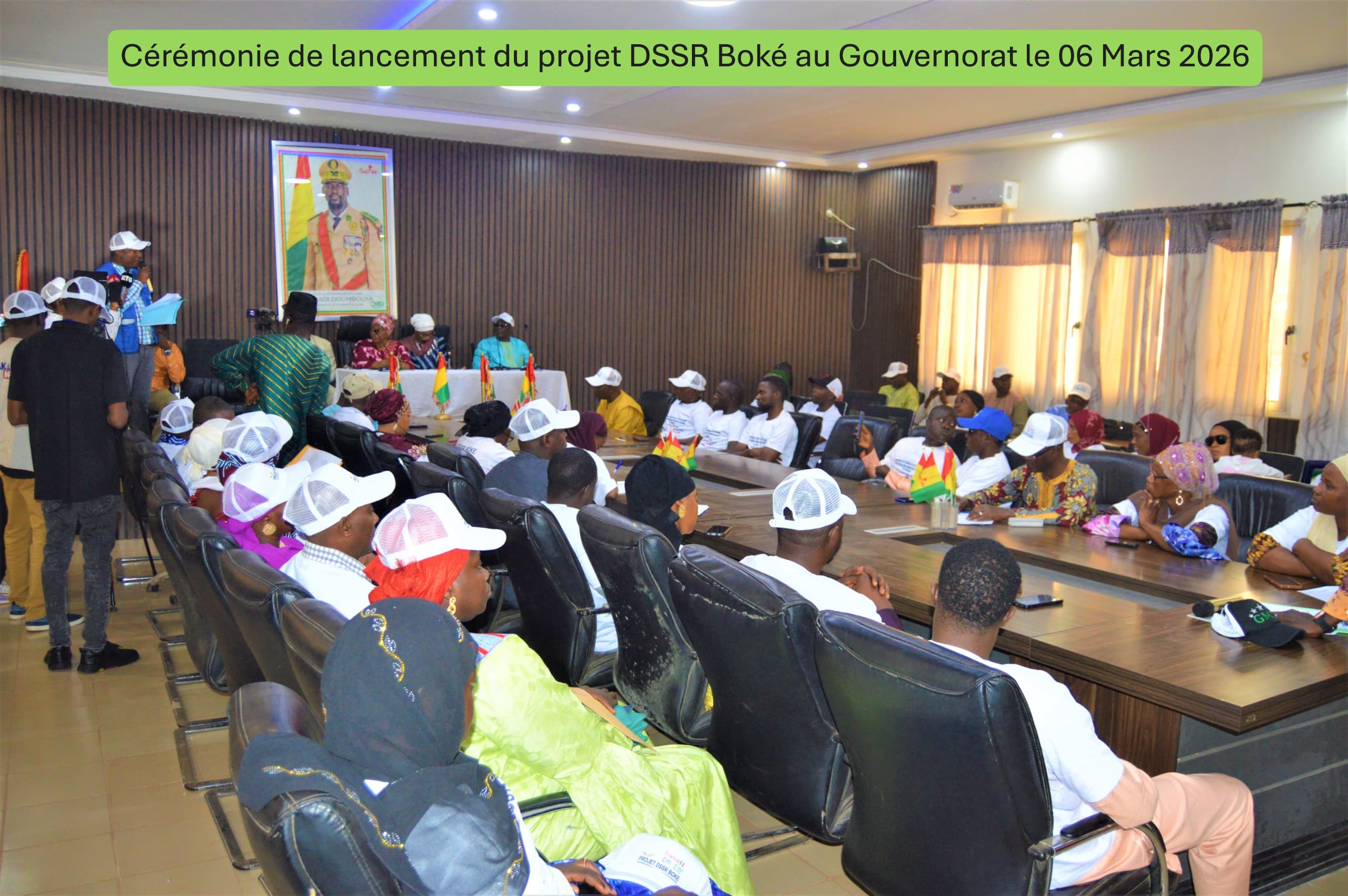 Cérémonie lancement du projet DSSR